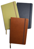 Tan, Navy Blue and Terracotta Soft Textured Planner Cover